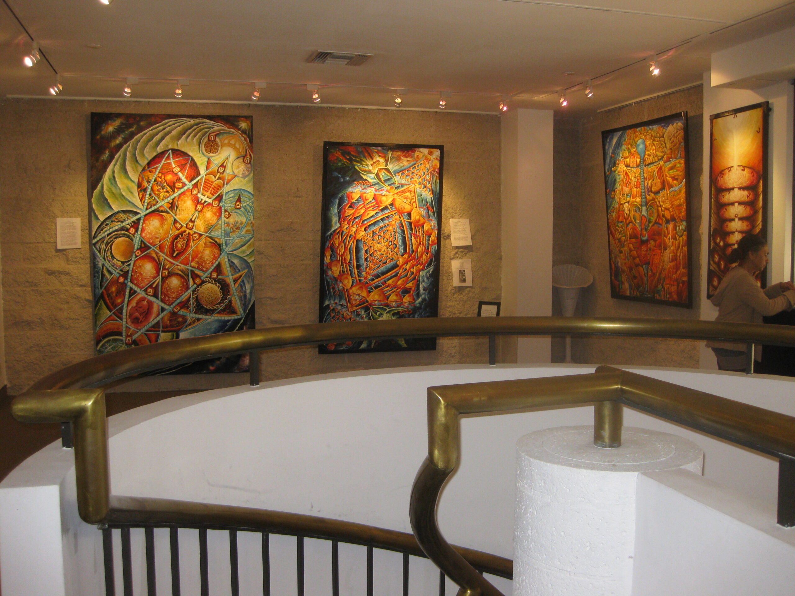 Solo art exhibition by Siona Thacker in Beverly Hills, California.